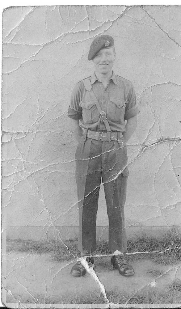 Uncle Ernie Hankin in the 1950s National Service