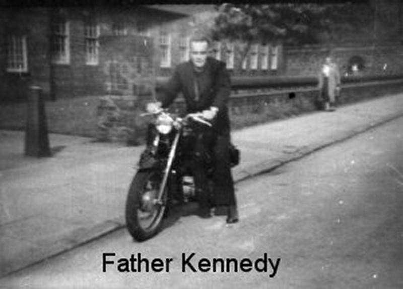 Fr. Kennedy from St John's RC Church. c1957.