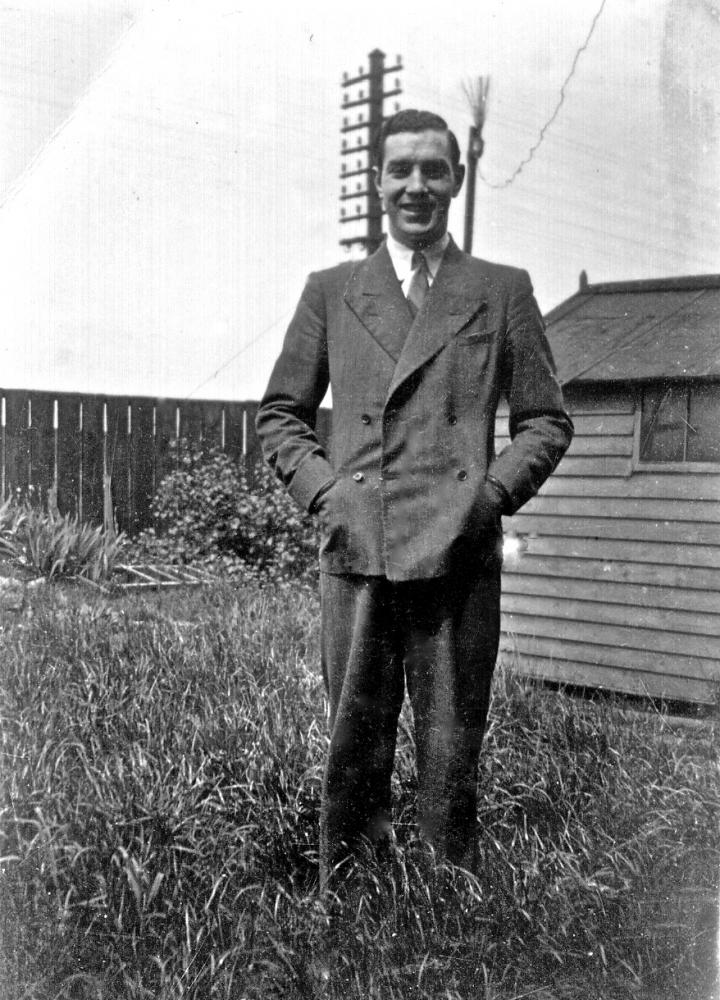 Jack Bowen at 6 Cheltenham Avenue, Lower Ince circa.1943