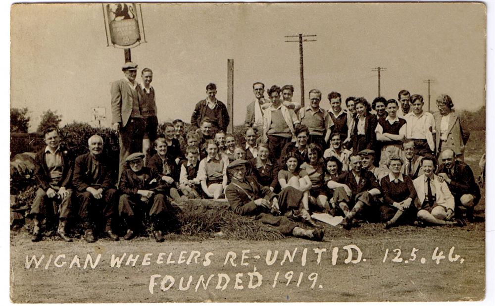 Wigan Wheelers re-united 12/5/46