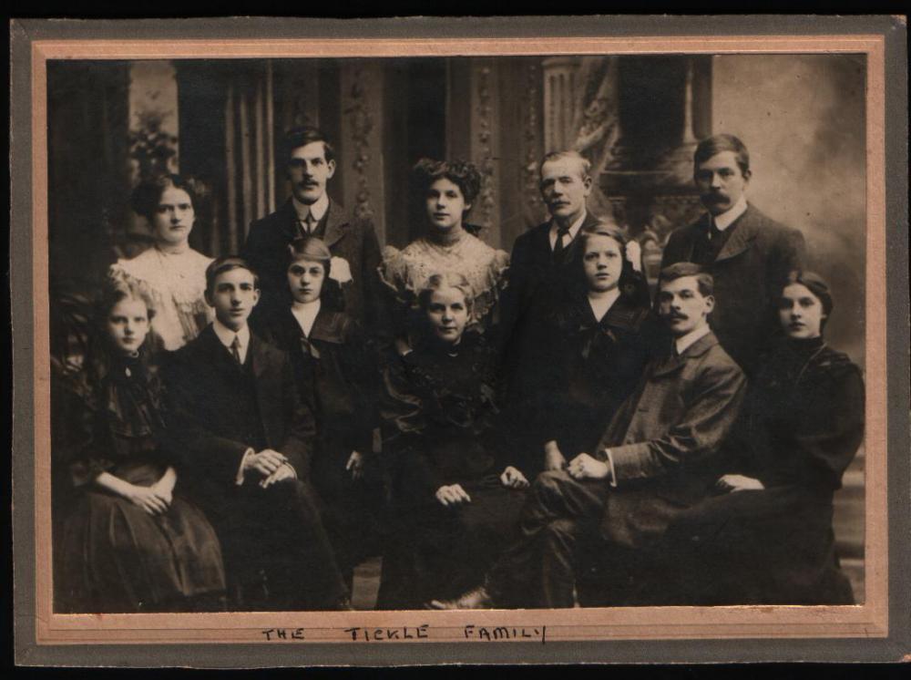 Tickle Family  approx 1890's