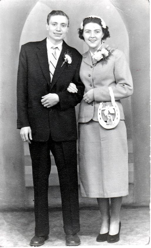 My Mother and Father on their Wedding Day.