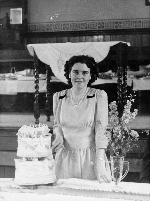 Annie Houghton's 21st birthday, July 1948.