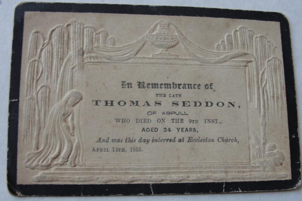 Thomas Seddon Aspull 1855