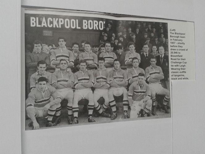 Blackpool Borough Team Photo 1957. 