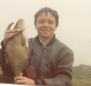 My son John in Arthur Edwards under 14s fishing match