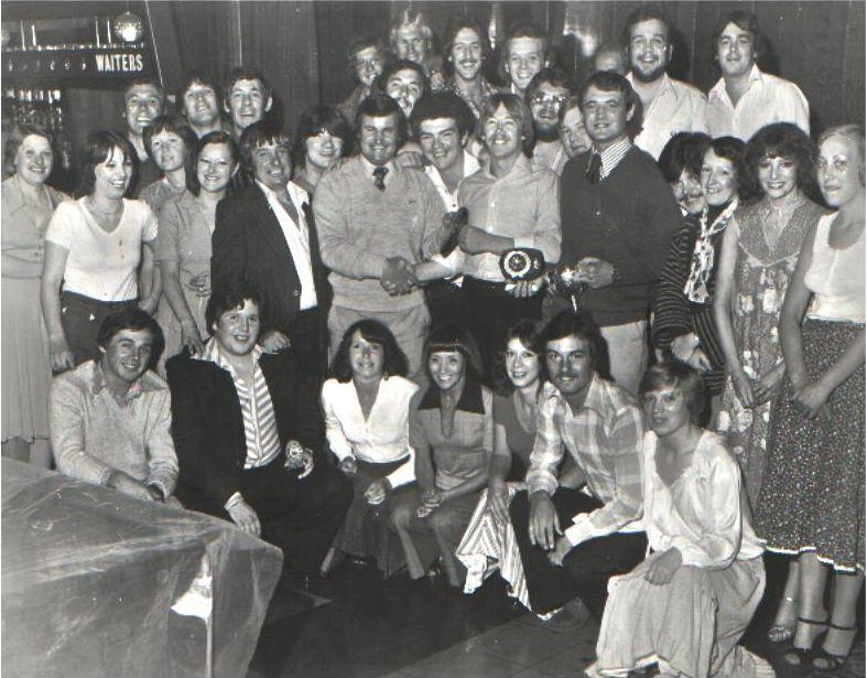 Springfield ARLFC presentation night at the Stork Hotel 1978.