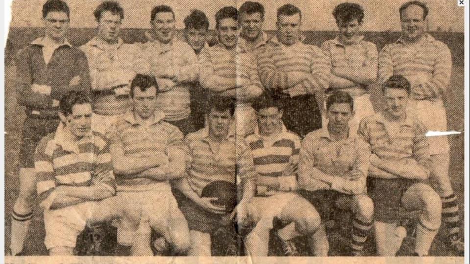 Local rugby players/team circa 1959