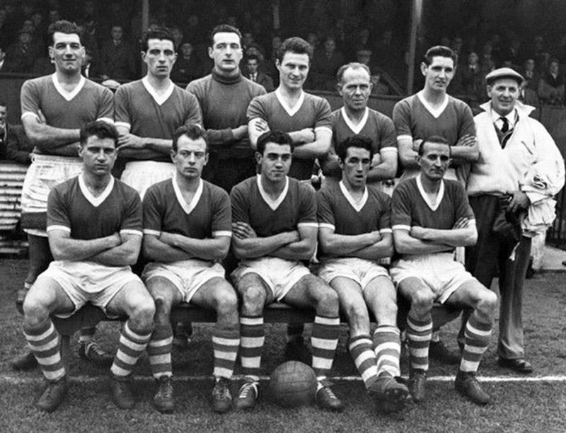 F.A. Cup team, 1st Rd 1957.