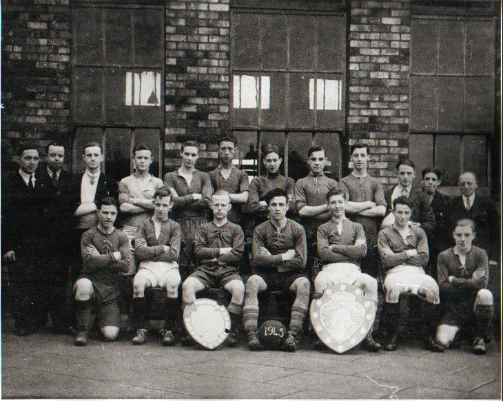 Moss Lane FC, 1945.