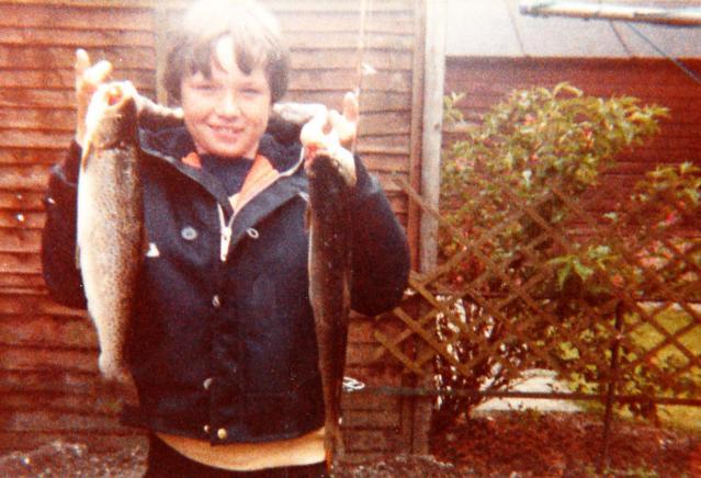 John with his catch