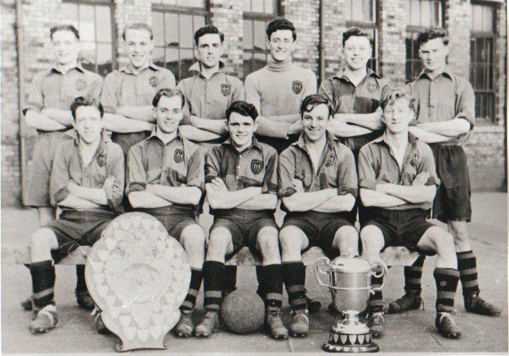 League and cup double, 1951-52 season.