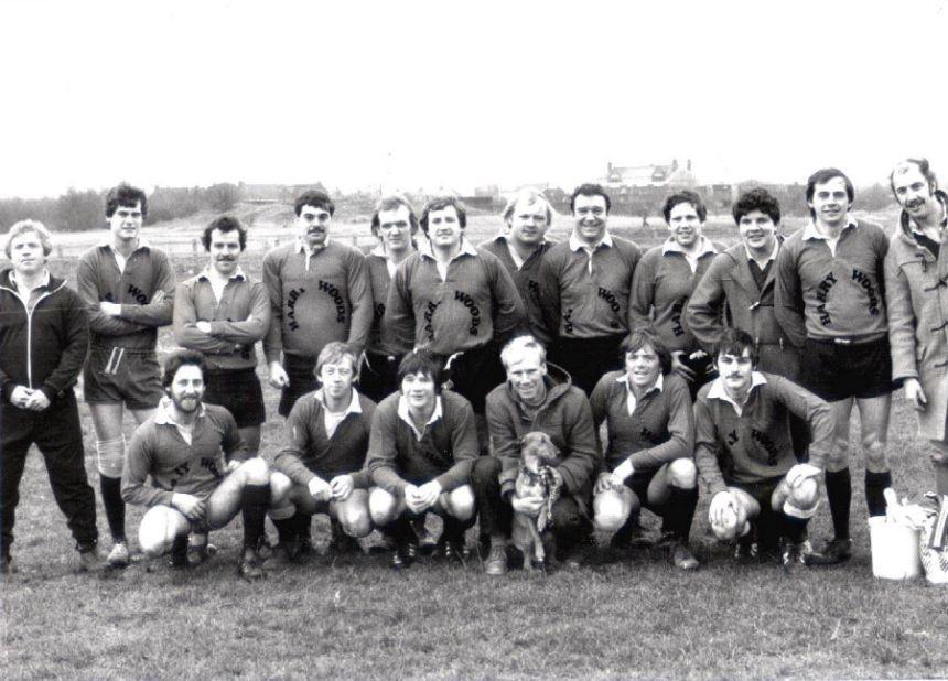 Springfield ARLFC 1982/83 season took at Clarington Park prior to victory over St Cuthberts 10-9.