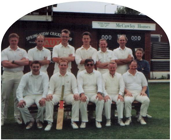 A Spring View cricket team from the early 1990’s.