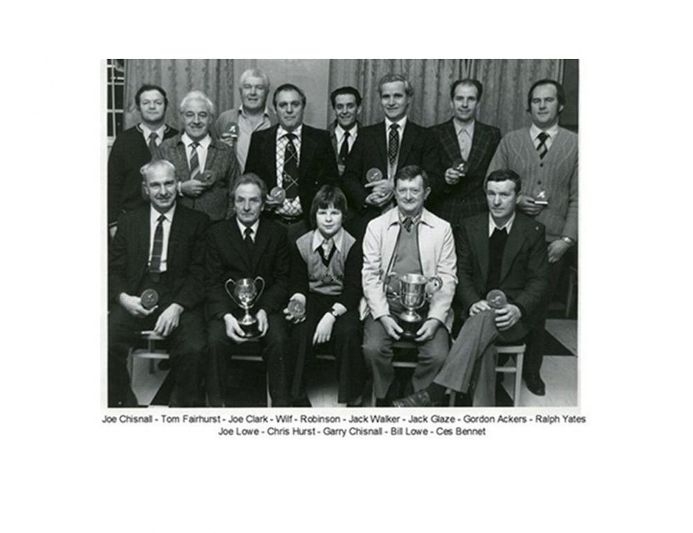 Garswood Labour Club Bowling Team - 1978