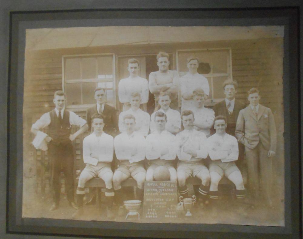 Aspull AFC League Champs Broughton Cup Winners 1929-30