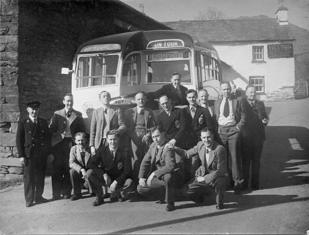 1949-50 Easter tour bus