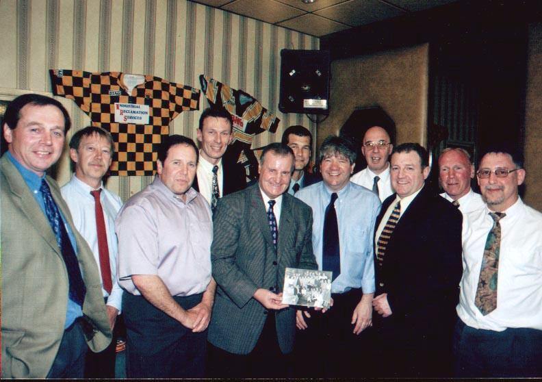 Reunion held at Scot Lane Labour Club, 2001.