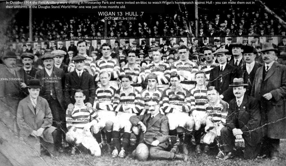 Wigan v Hull 1914 October 3rd