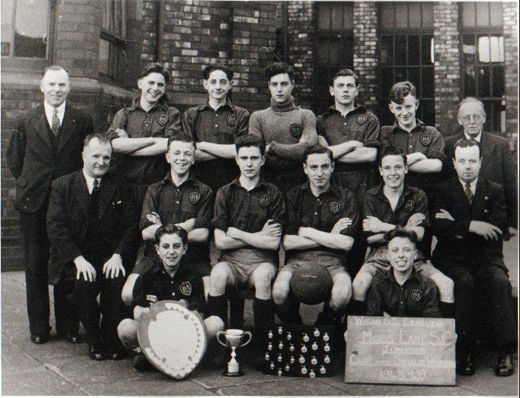 Moss Lane FC, 1948-1949.