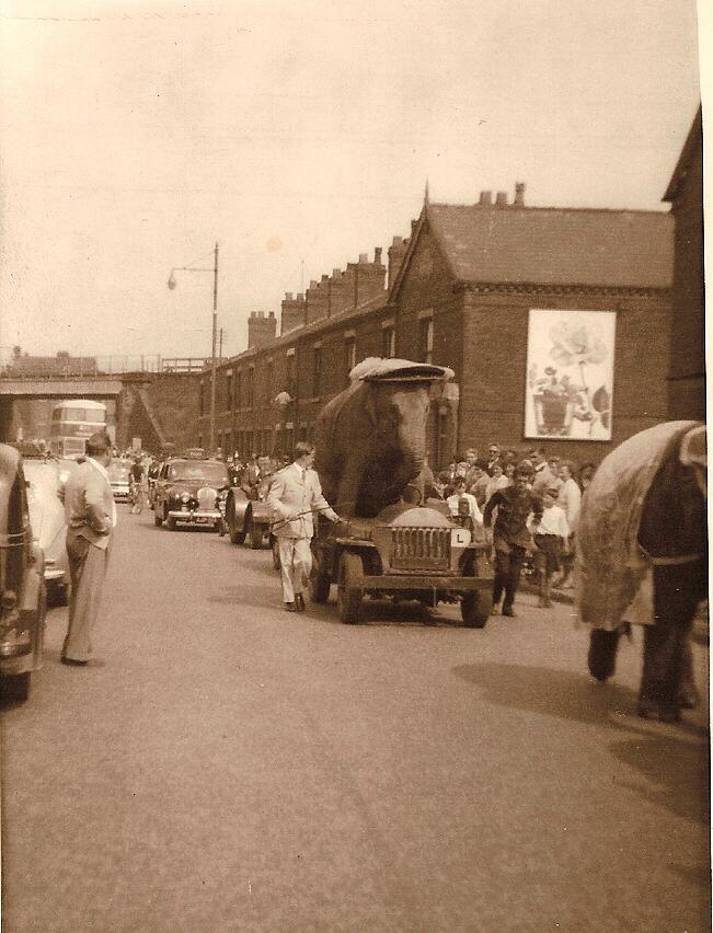 The Circus in Wigan, late 1950s.