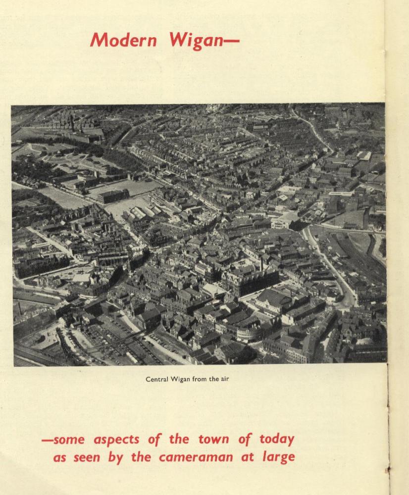 WIGAN FROM THE AIR