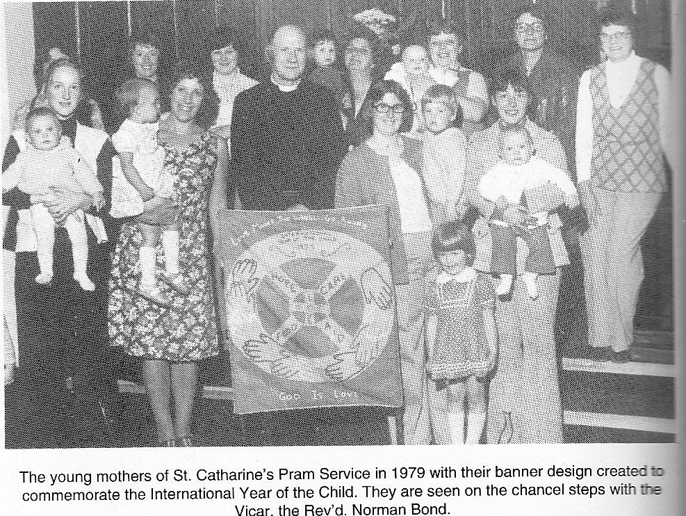 St Catharine's Scholes Young Mothers Pram Service 1979.