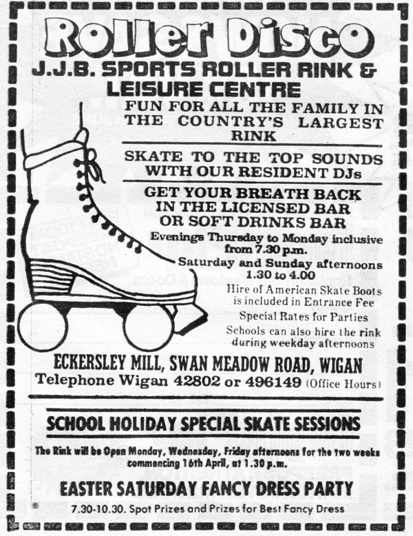 Roller Disco ad, 1984