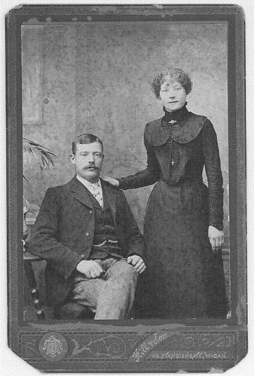 Thomas McNay and Bridget Gibson (taken between 1904-1908)