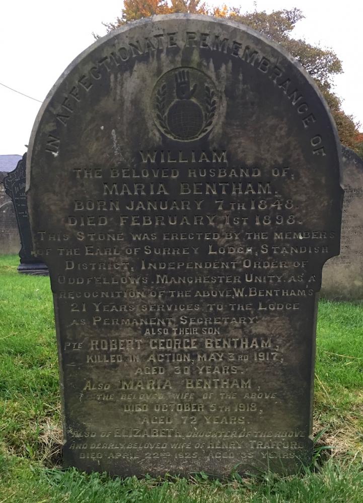 Oddfellow's grave, Standish