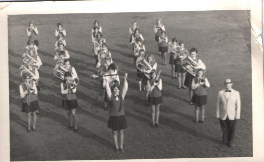 Marching practice 1969/70