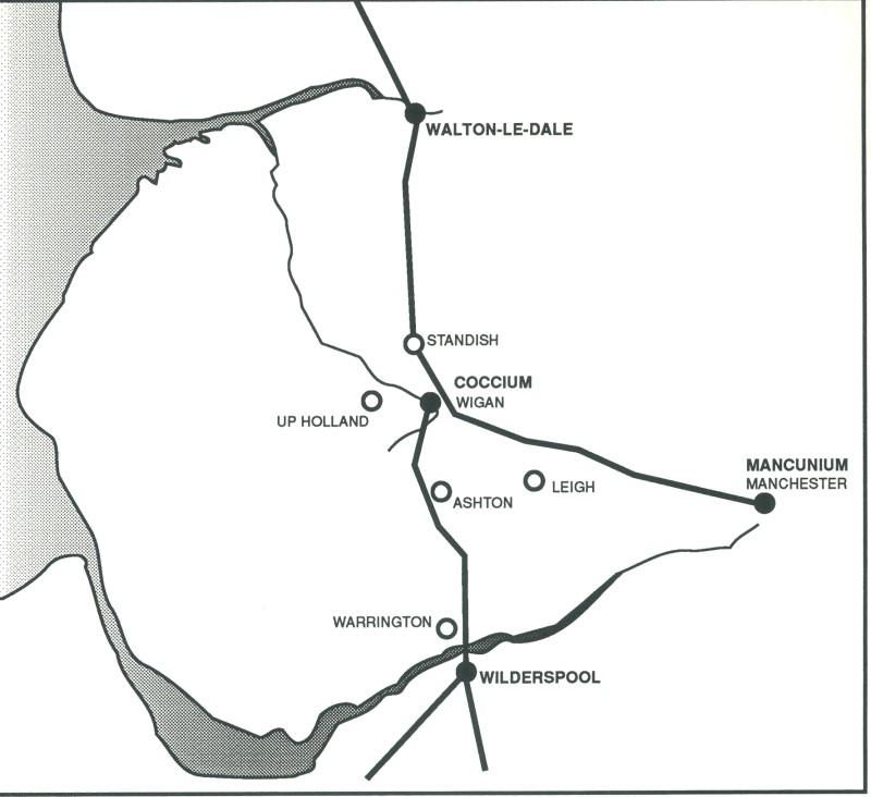 Map of the Roman Roads