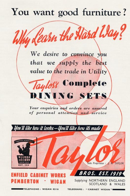 Taylor Bros. Advert
