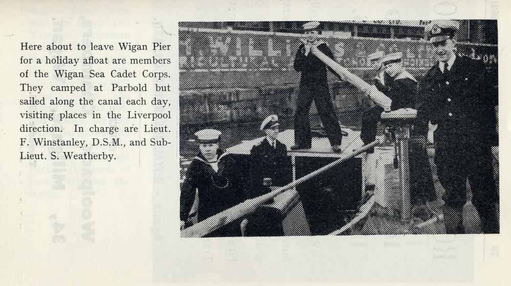 Wigan Sea Cadets 1962