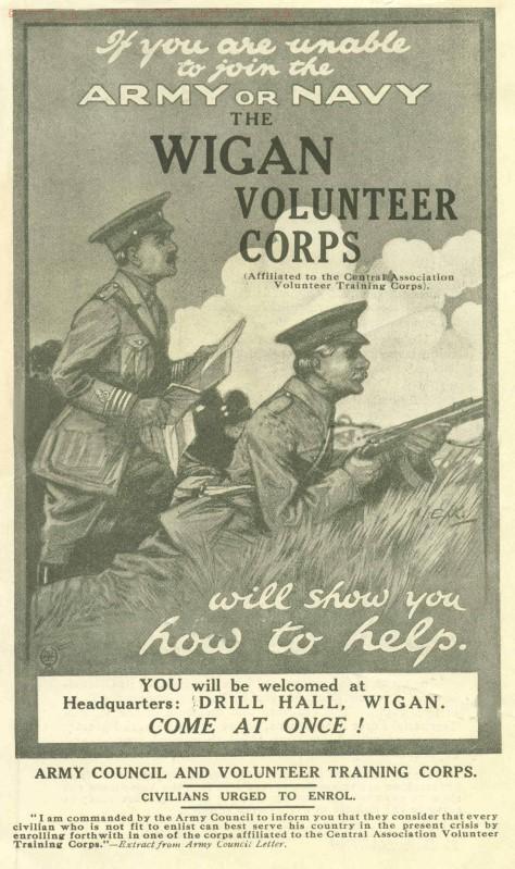 Recruitment Poster WW1