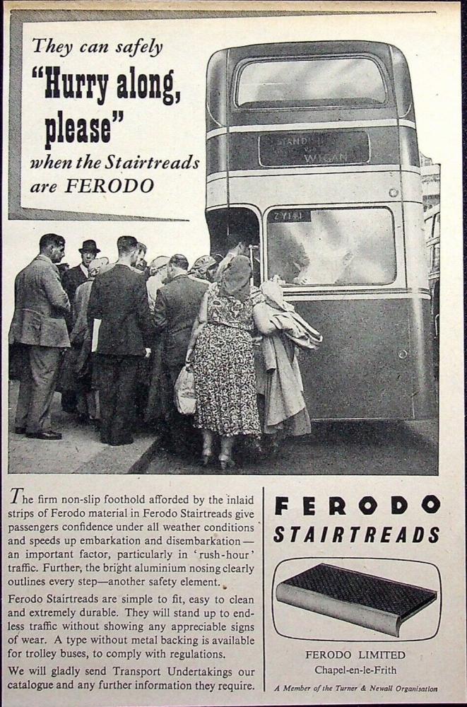 FERODO ADVERT 1952