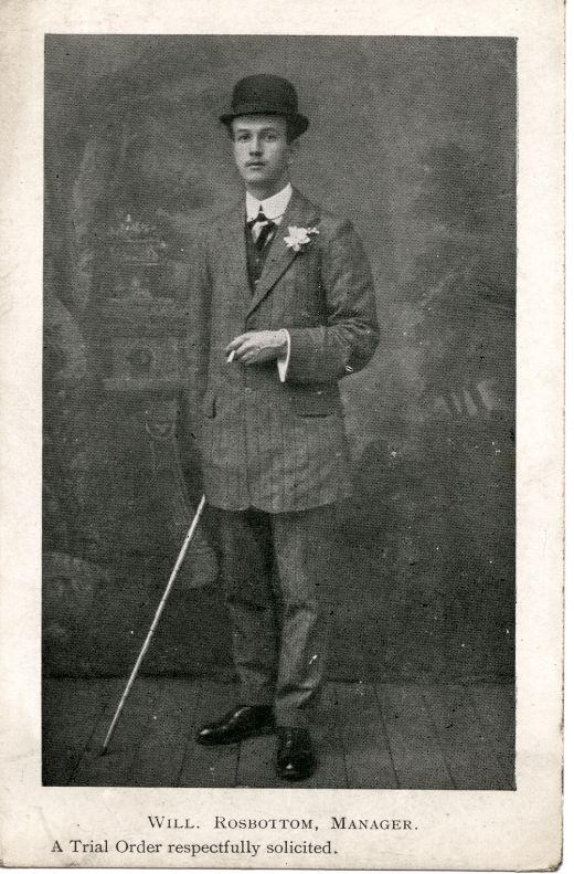 J.A. Droney, tailor, clothier (card).