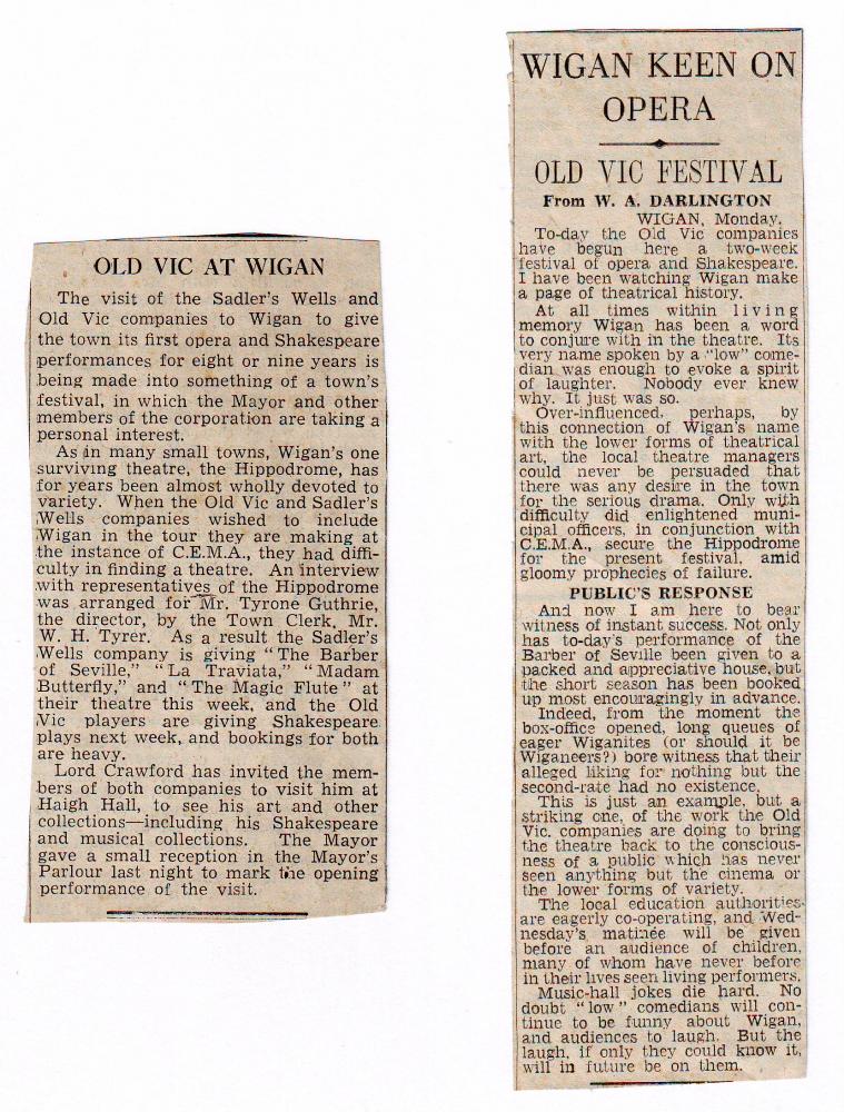 Newspaper articles September 1942