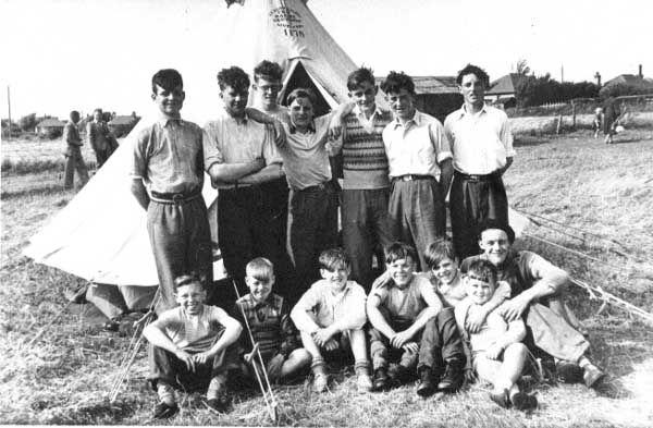Highfield Boys Brigade, c1954.