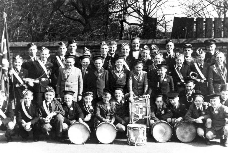 Highfield Boys Brigade, c1954.