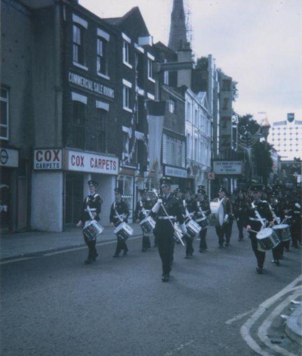 Church Lads Brigade Regimental Parade at Preston, 1972.