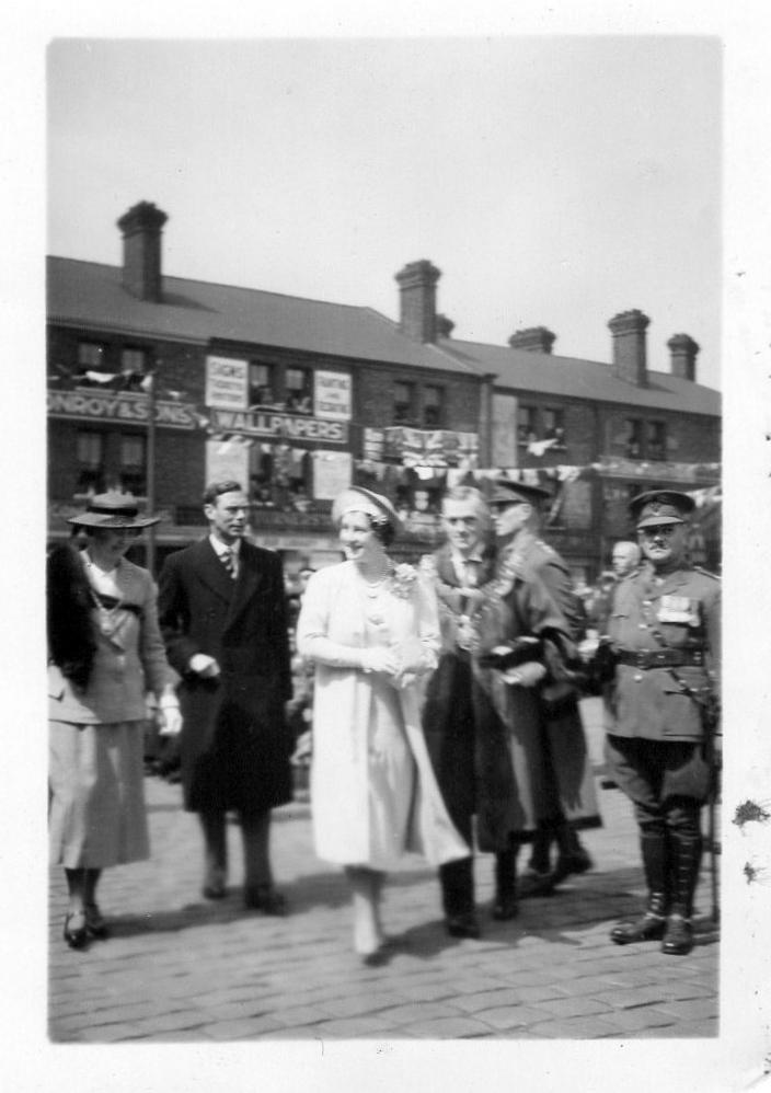 King George VI visit to Wigan 1937