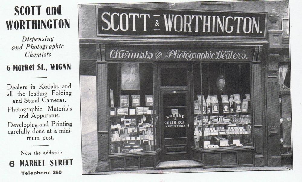 Scott & Worthington Chemists 1914