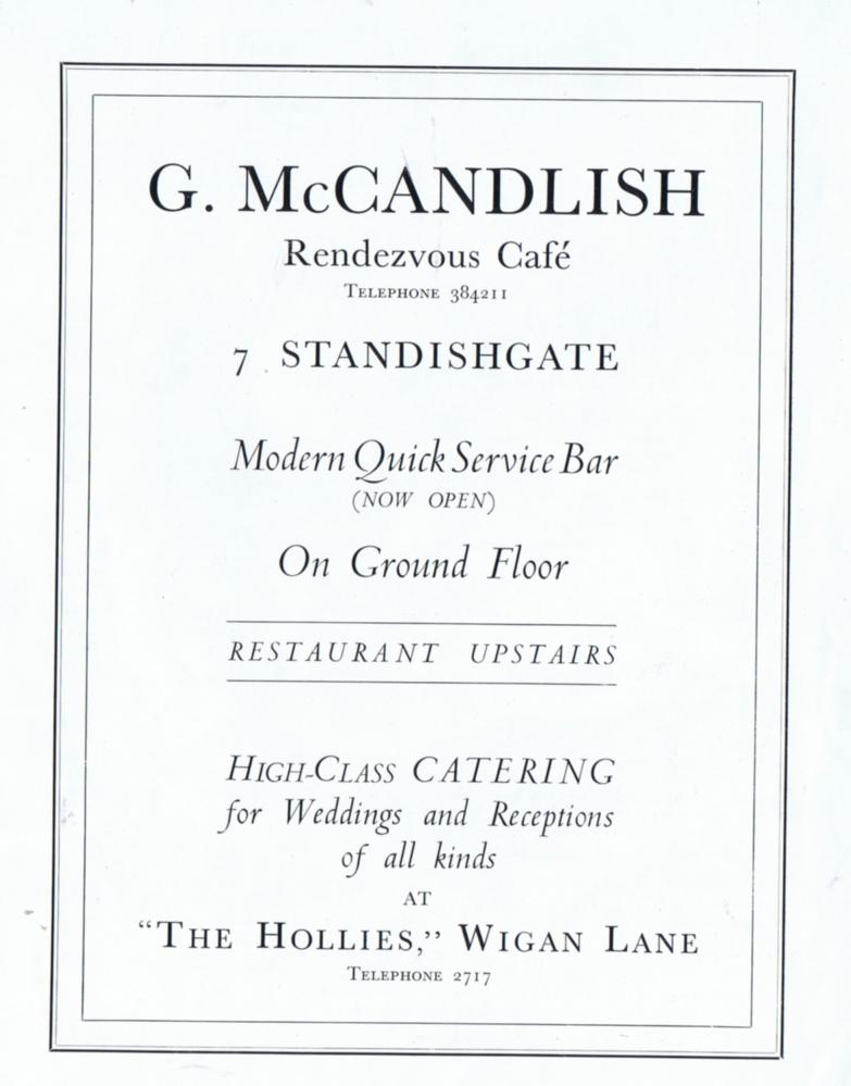 G.McCandlish advert