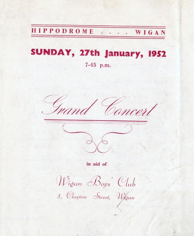 Wigan Boys Club Band 1952 No1