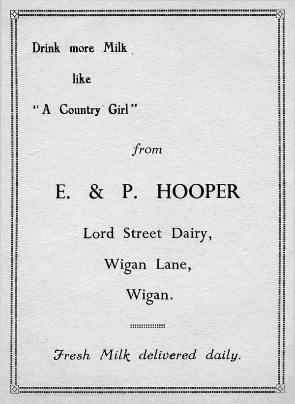 E & P Hooper Dairy, Lord Street, 1956.