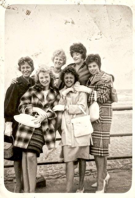 Eileen and friends at Blackpool