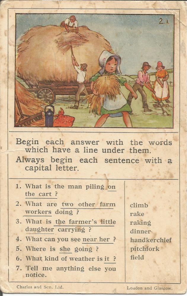 A Learning Aid From the 1920s.