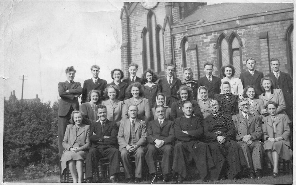 St Catharine's Church Scholes Choir Circa 1946
