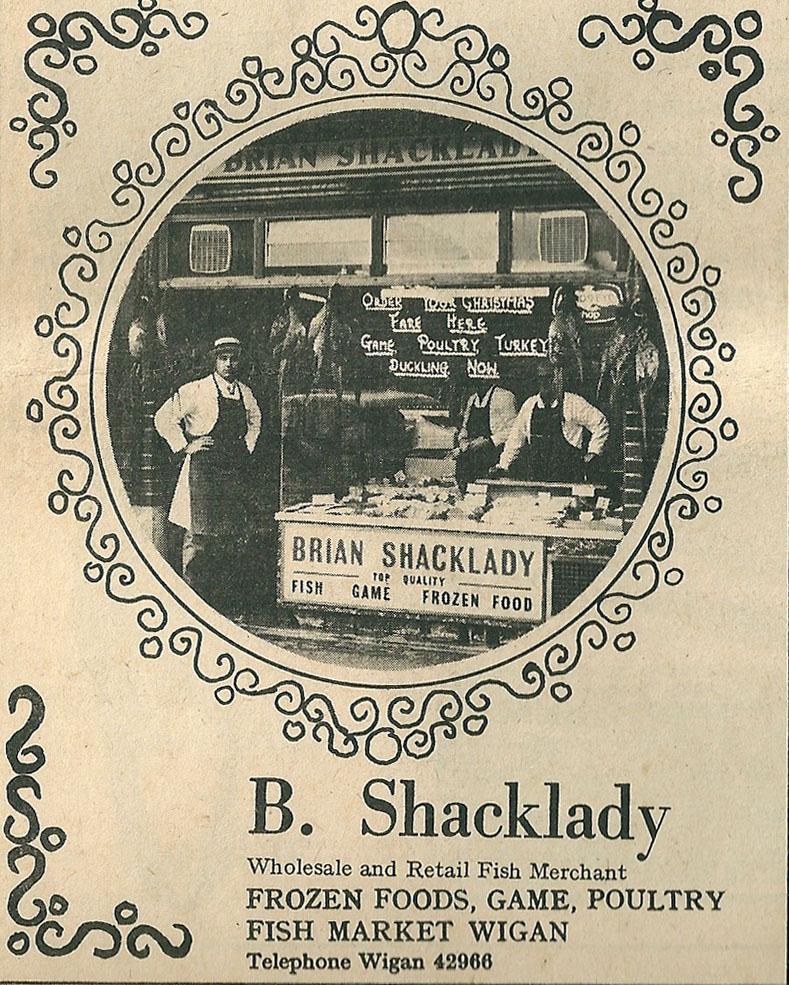 Shacklady's Stall 1966